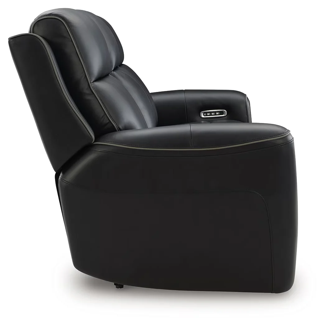 5Z-Comfort - Relaxation - Onyx - Power Recline Sofa With Adjustable Headrest - Image 12