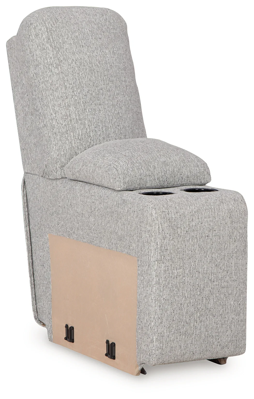 Acklen Place - 7-Piece Power Sectional Reclining Sofa With Storage Console - Pewter - Image 13