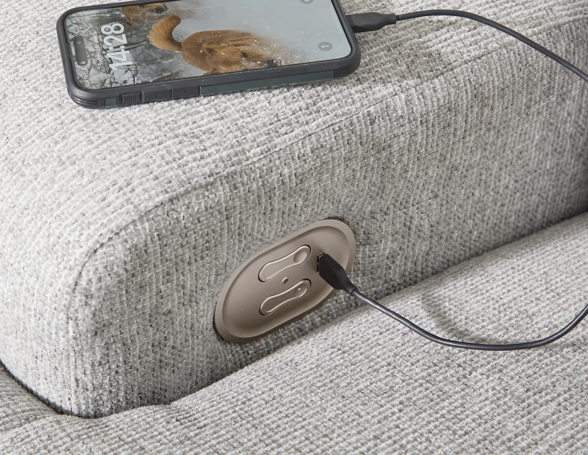 Acklen Place - Pewter - Wide Seat Power Recliner - Image 8
