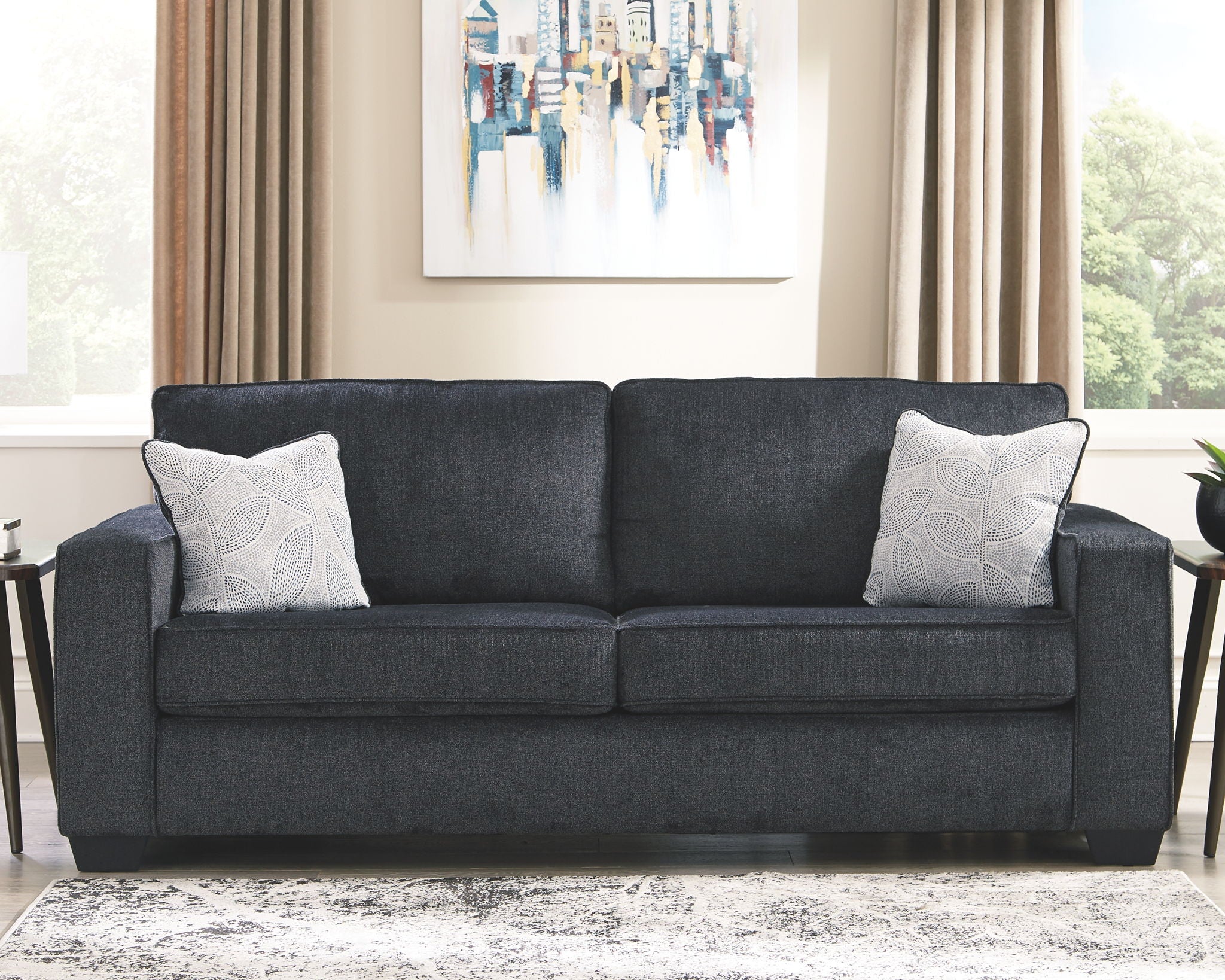 Altari - Dark Gray - Queen Sofa Sleeper - Image 5
