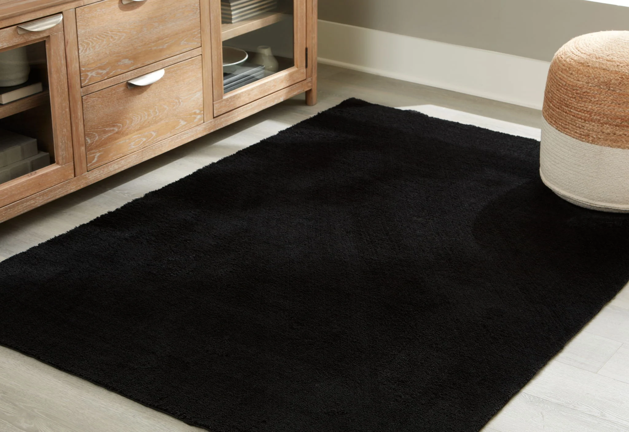 Annaben - Black - Large Rug - 8' x 10' - Image 2