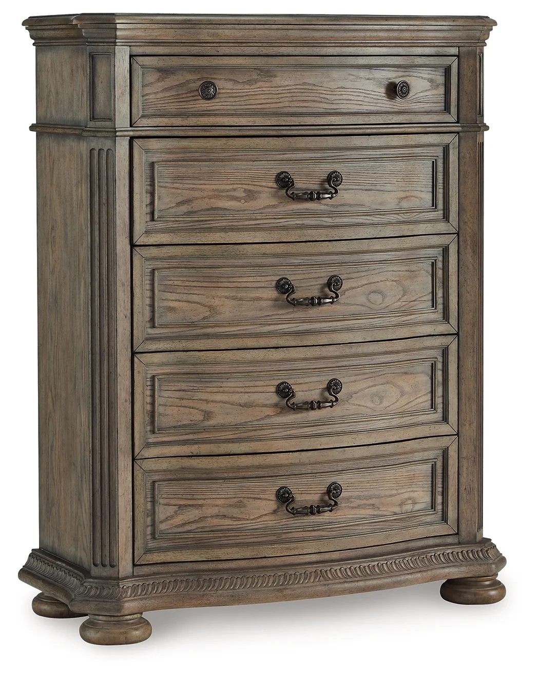 Ardenfield - Light Brown - Five Drawer Chest - Image 3