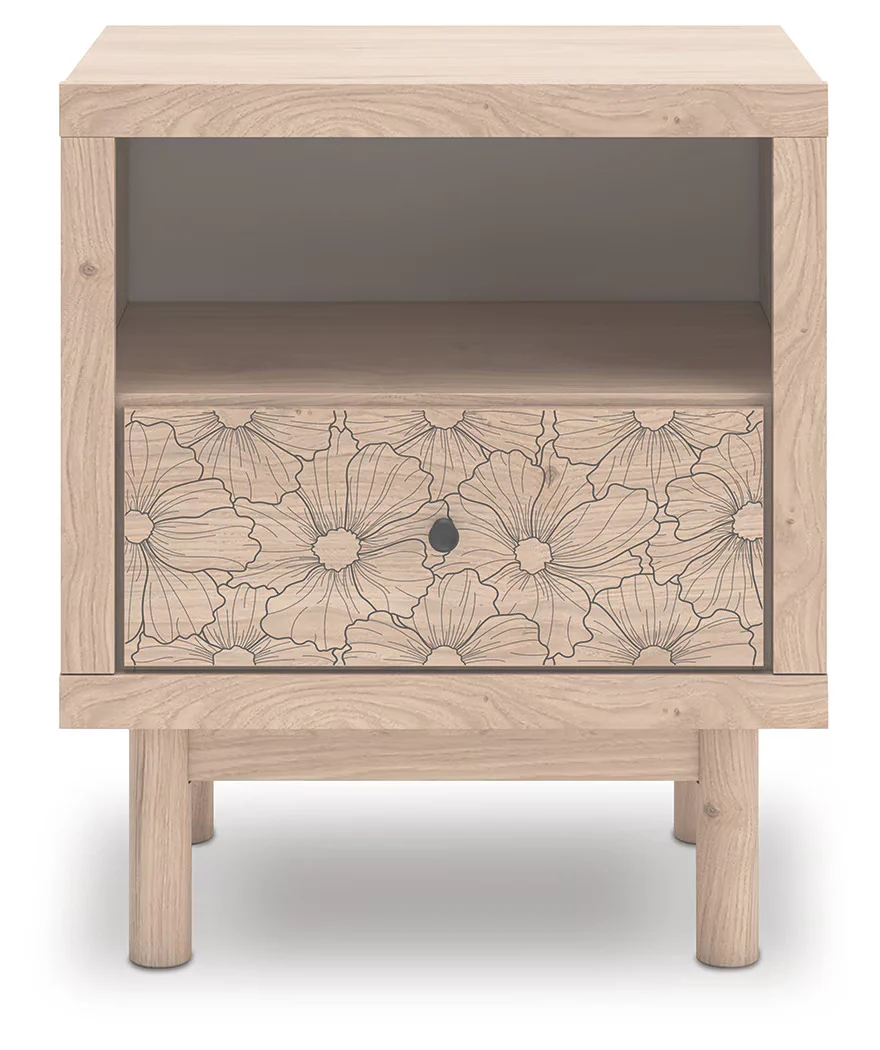 Arloster - Tan - One Drawer Night Stand - Image 5