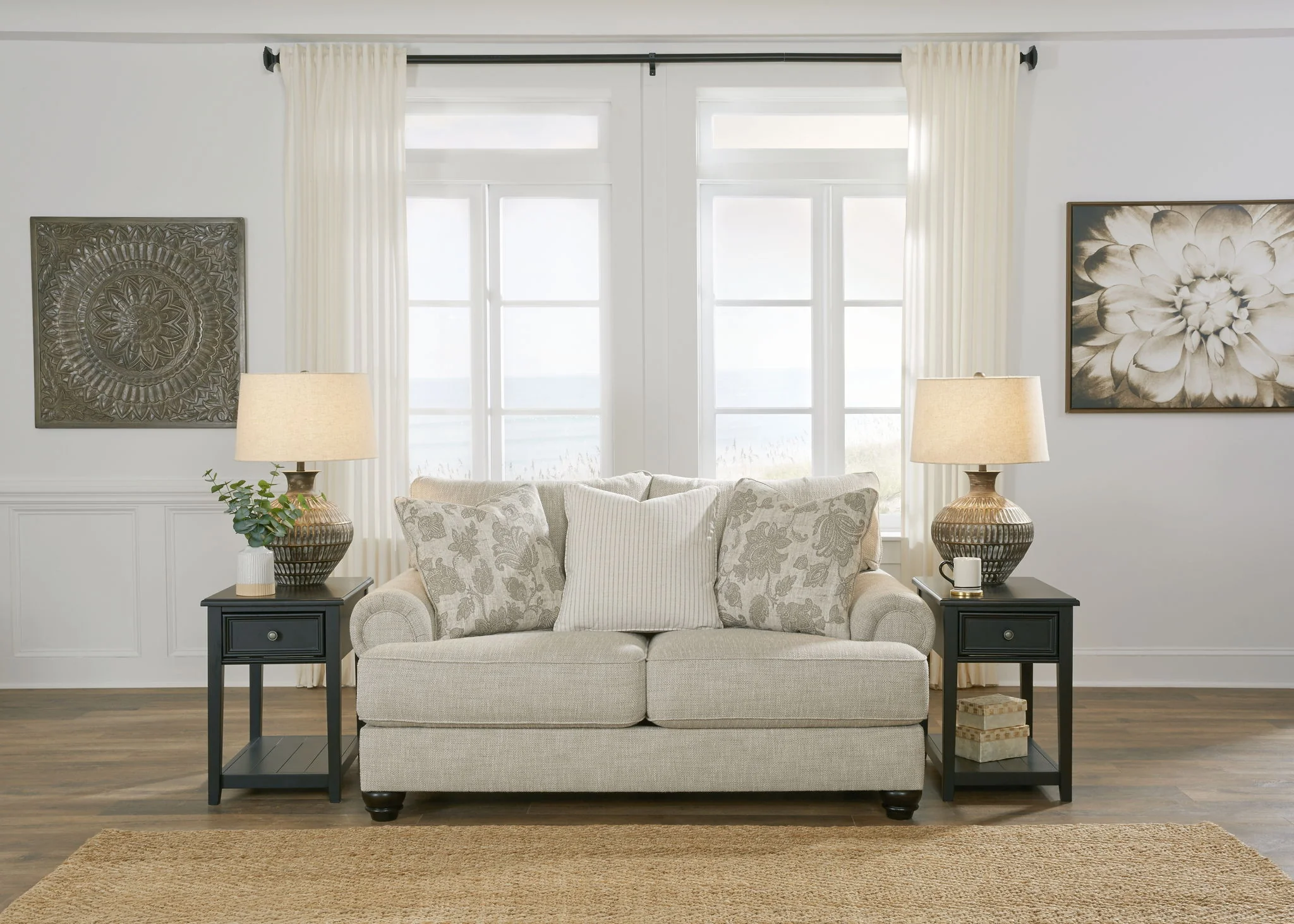 Asanti - Fog - Loveseat - Image 2