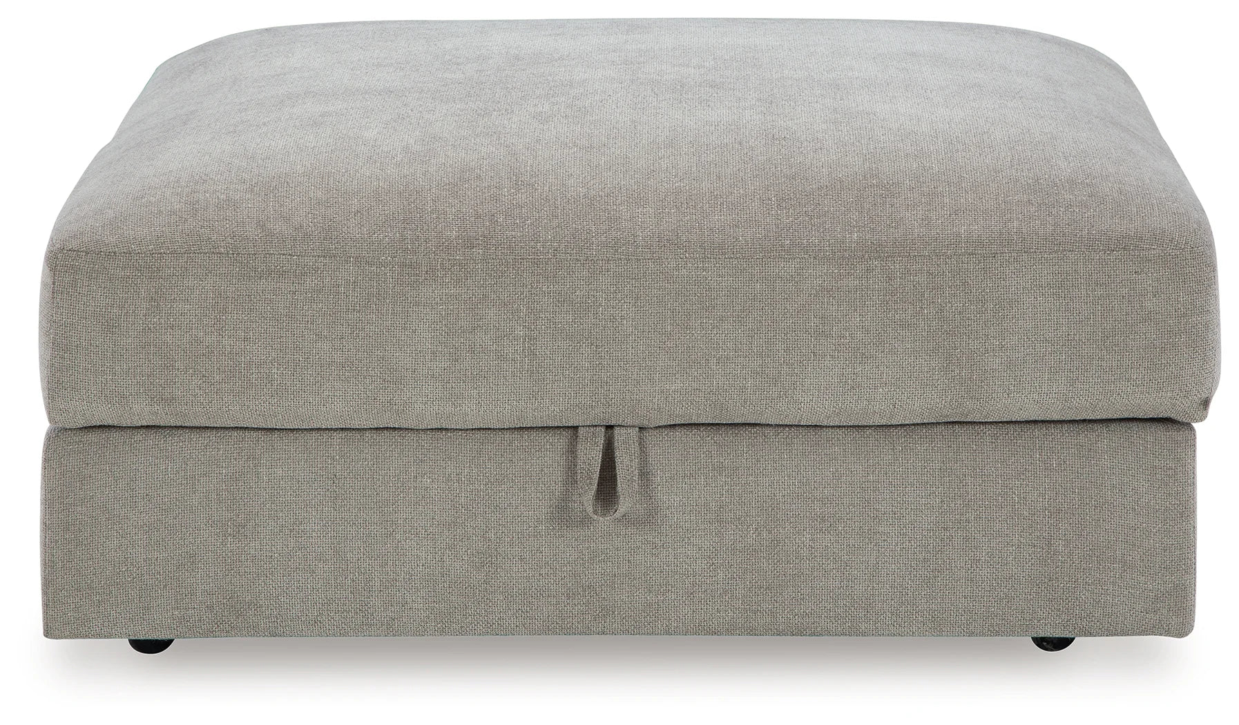 Aslan Court - Pebble - Ottoman With Storage - Image 4