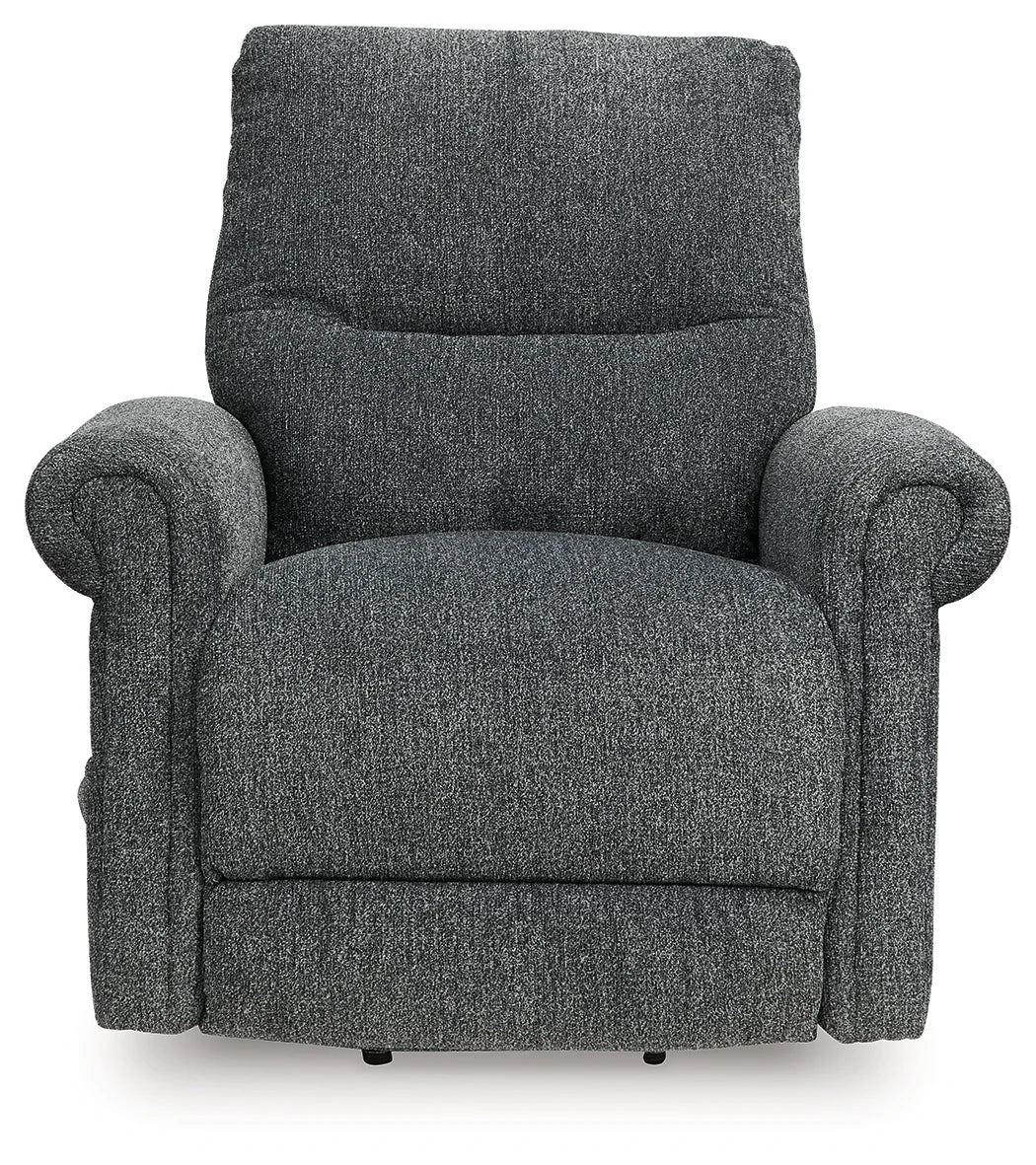 Aureta - Charcoal - Power Lift Recliner - Image 3