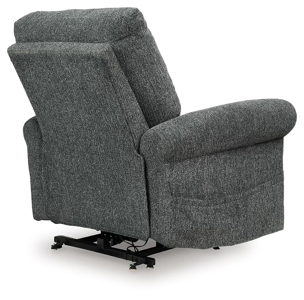 Aureta - Charcoal - Power Lift Recliner - Image 6