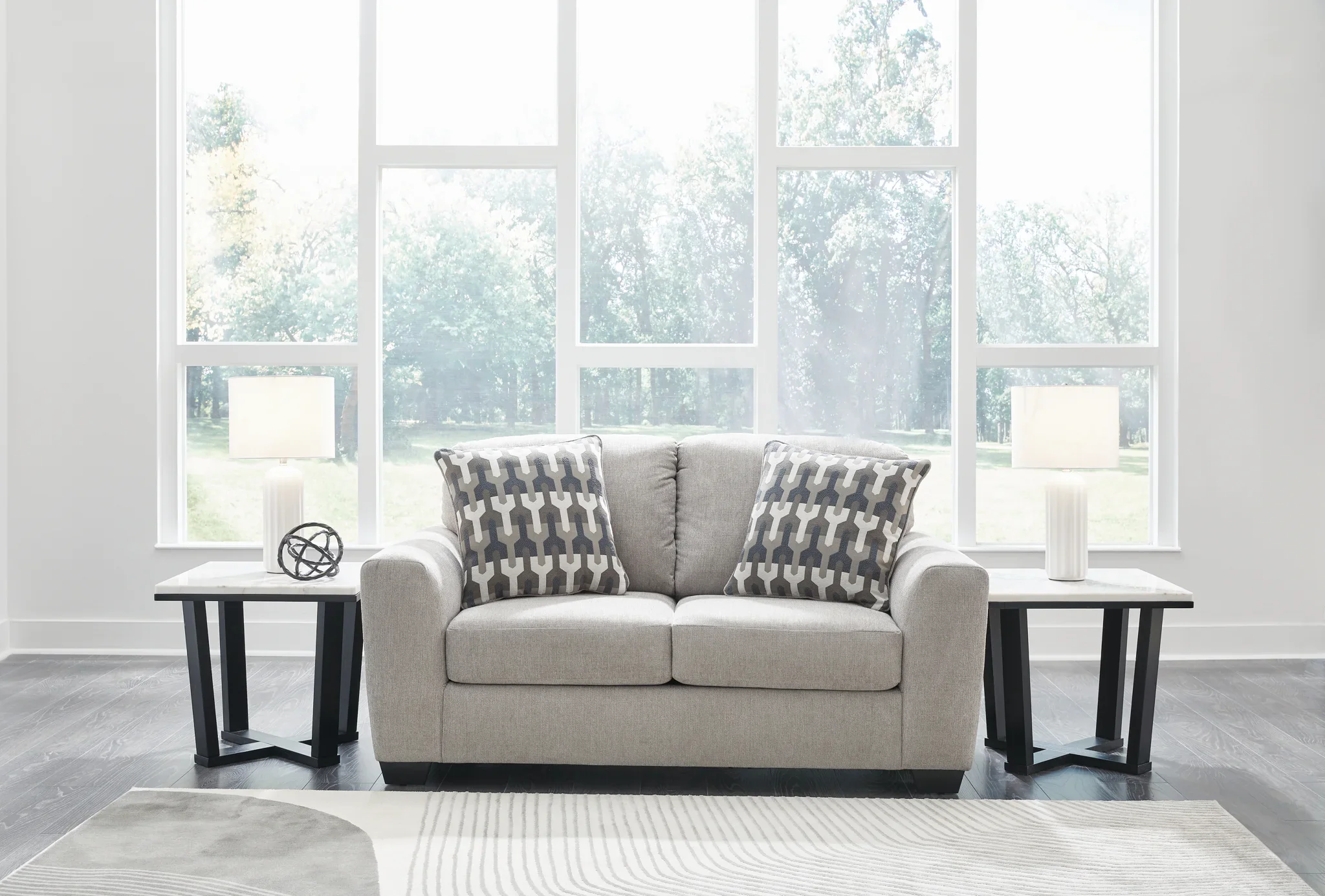 Avenal Park - 2 Pc. - Sofa, Loveseat - Flannel - Image 3