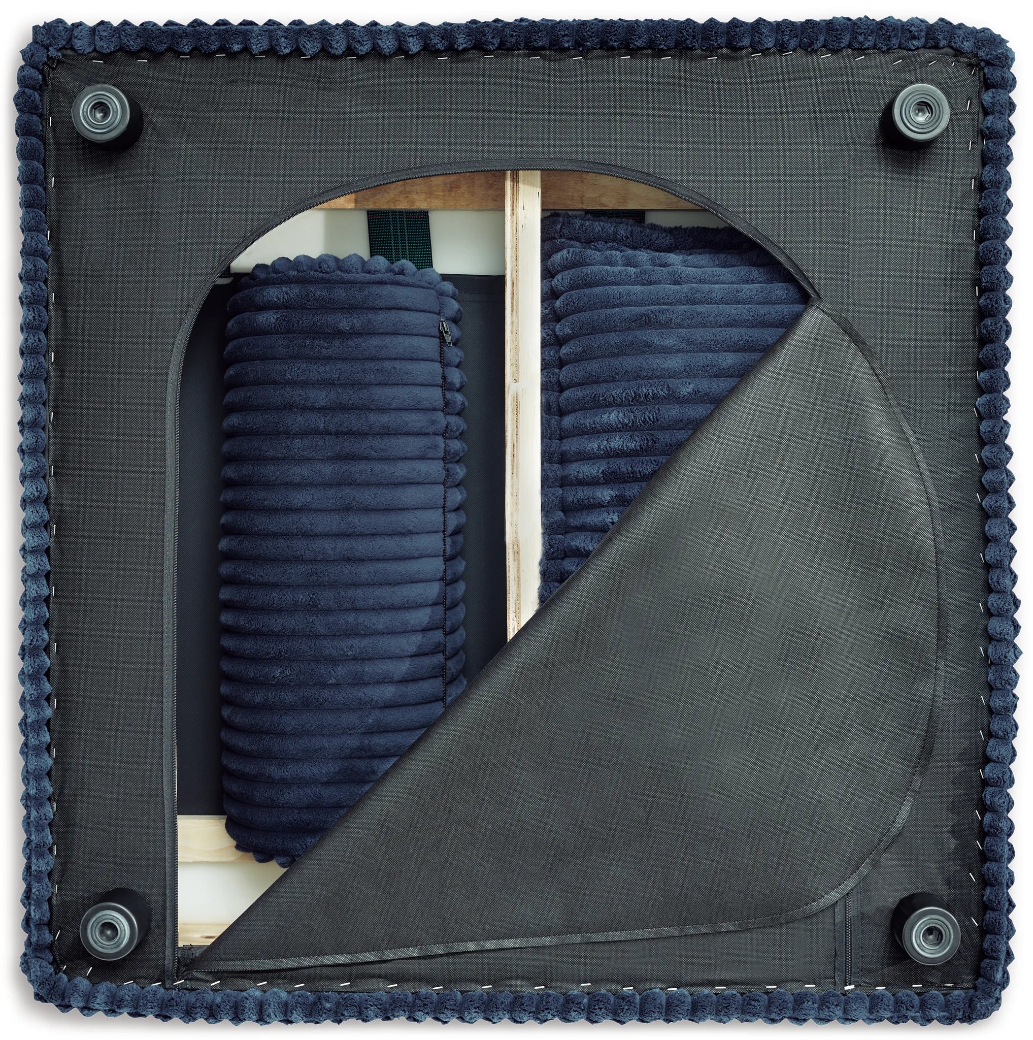 Bales - Navy - 6-Piece Modular Seating - Image 4