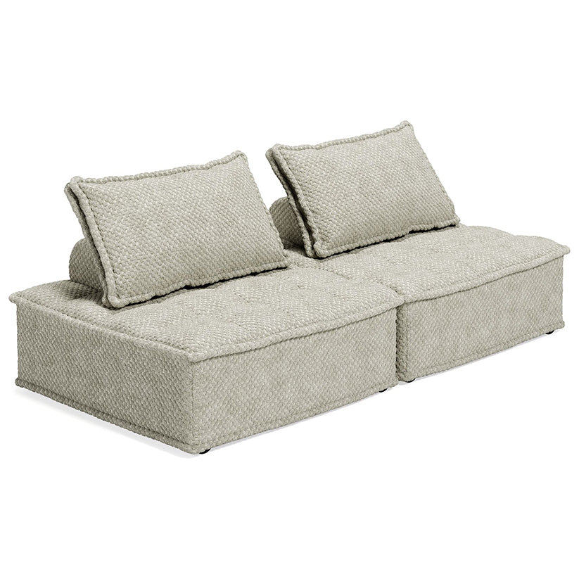 Bales - Taupe - 2-Piece Modular Seating