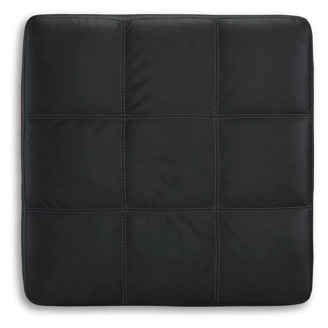 Barlin Mills - Carbon - Oversized Accent Ottoman - Image 3