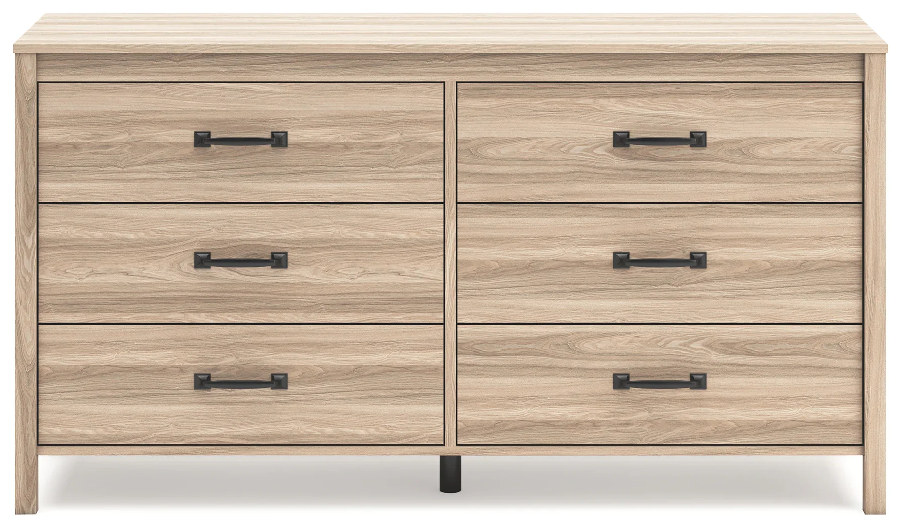 Battelle - Tan - Six Drawer Dresser - Image 5