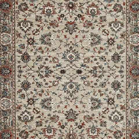 Beritham - Blue / Brown / Beige - Large Rug - 8' x 10' - Image 5