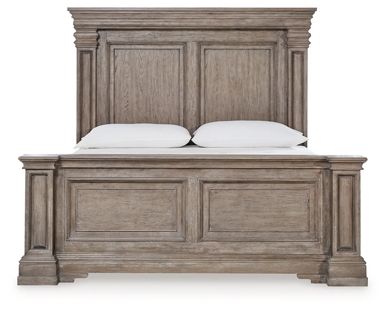Blairhurst - Light Grayish Brown - Queen Panel Bed - Image 4