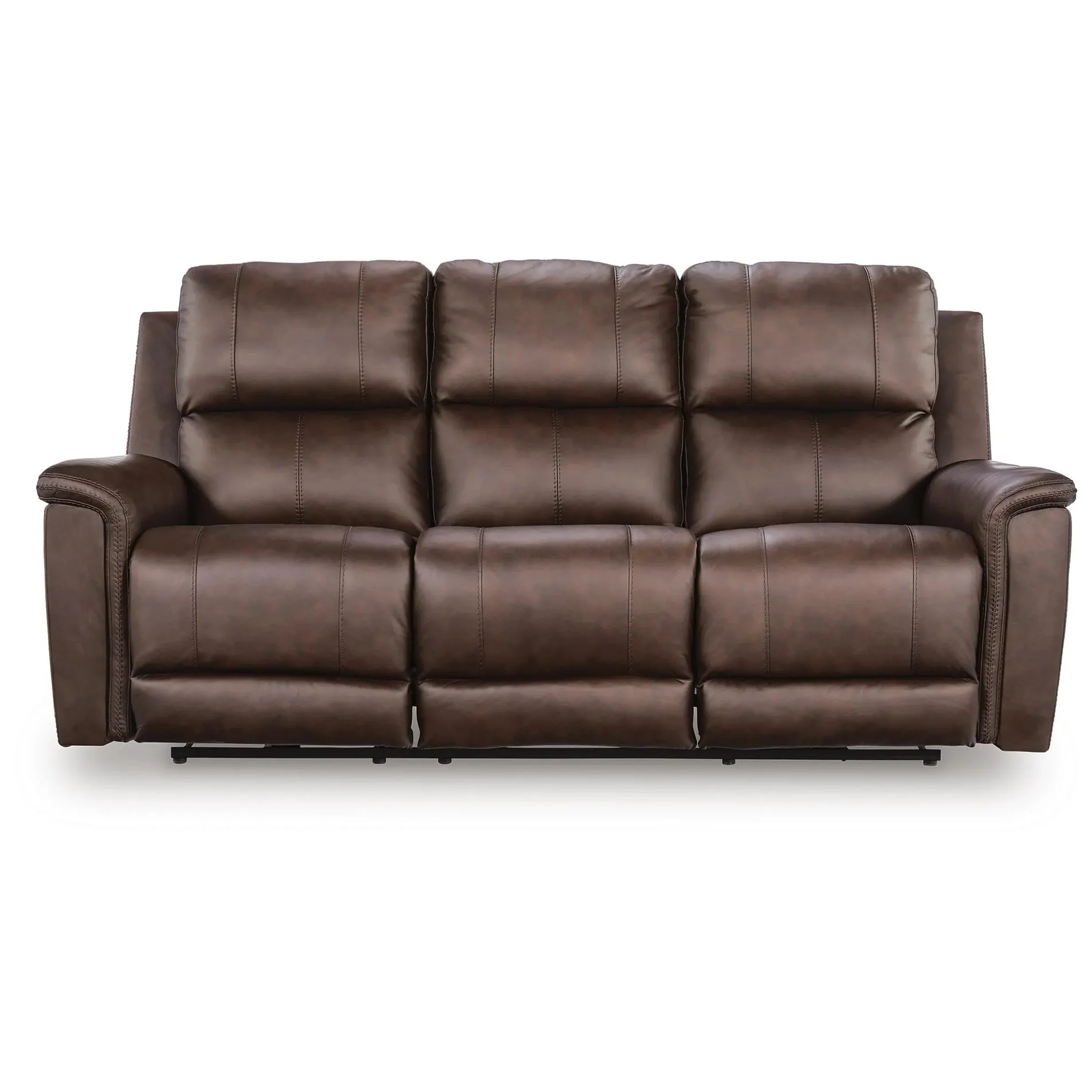 Bleckley - Power Reclining Sofa With Adjustable Headrest - Espresso