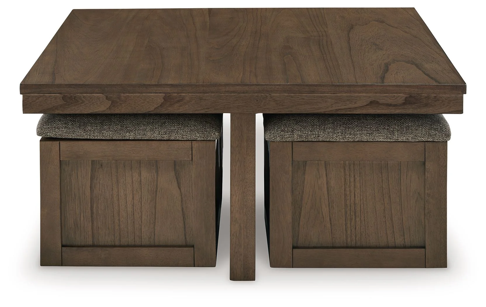 Boardernest - Brown - Cocktail Table With 4 Stools (Set of 5) - Image 4