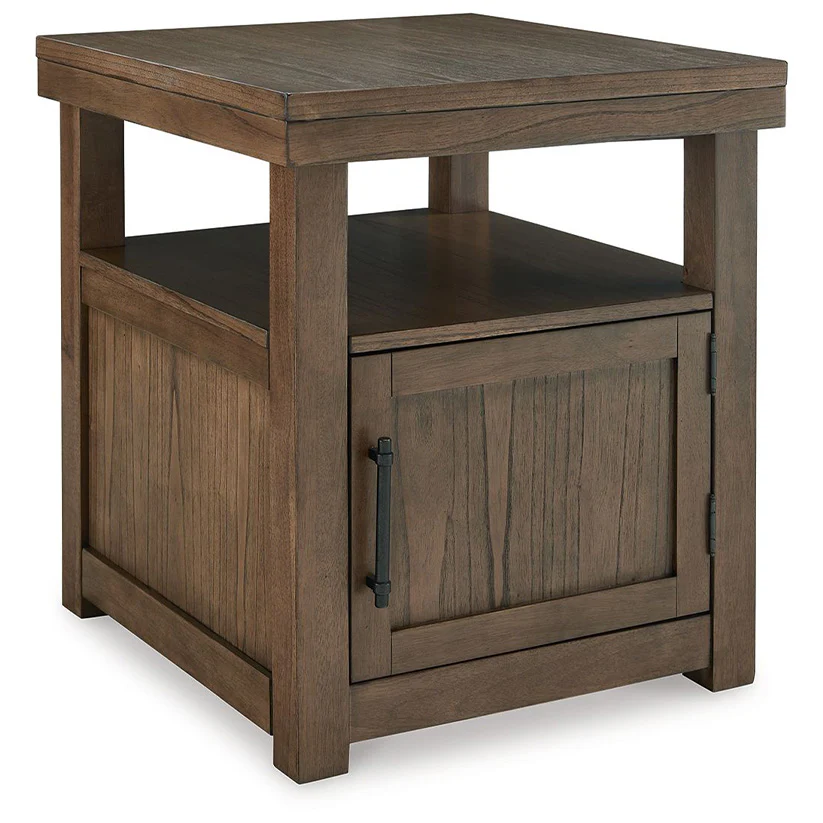 Boardernest - Brown - Rectangular End Table