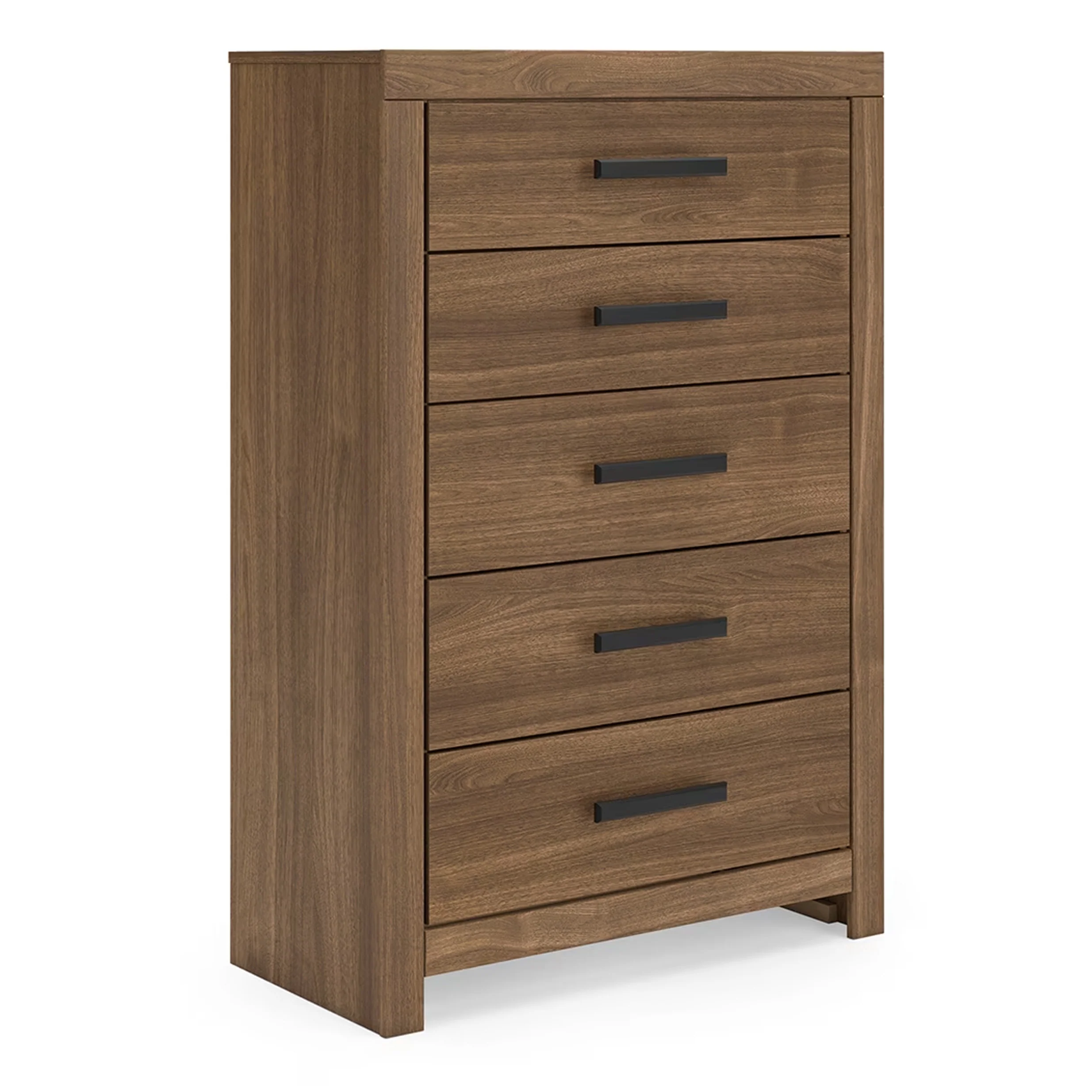 Broachmyn - Five Drawer Chest - Auburn