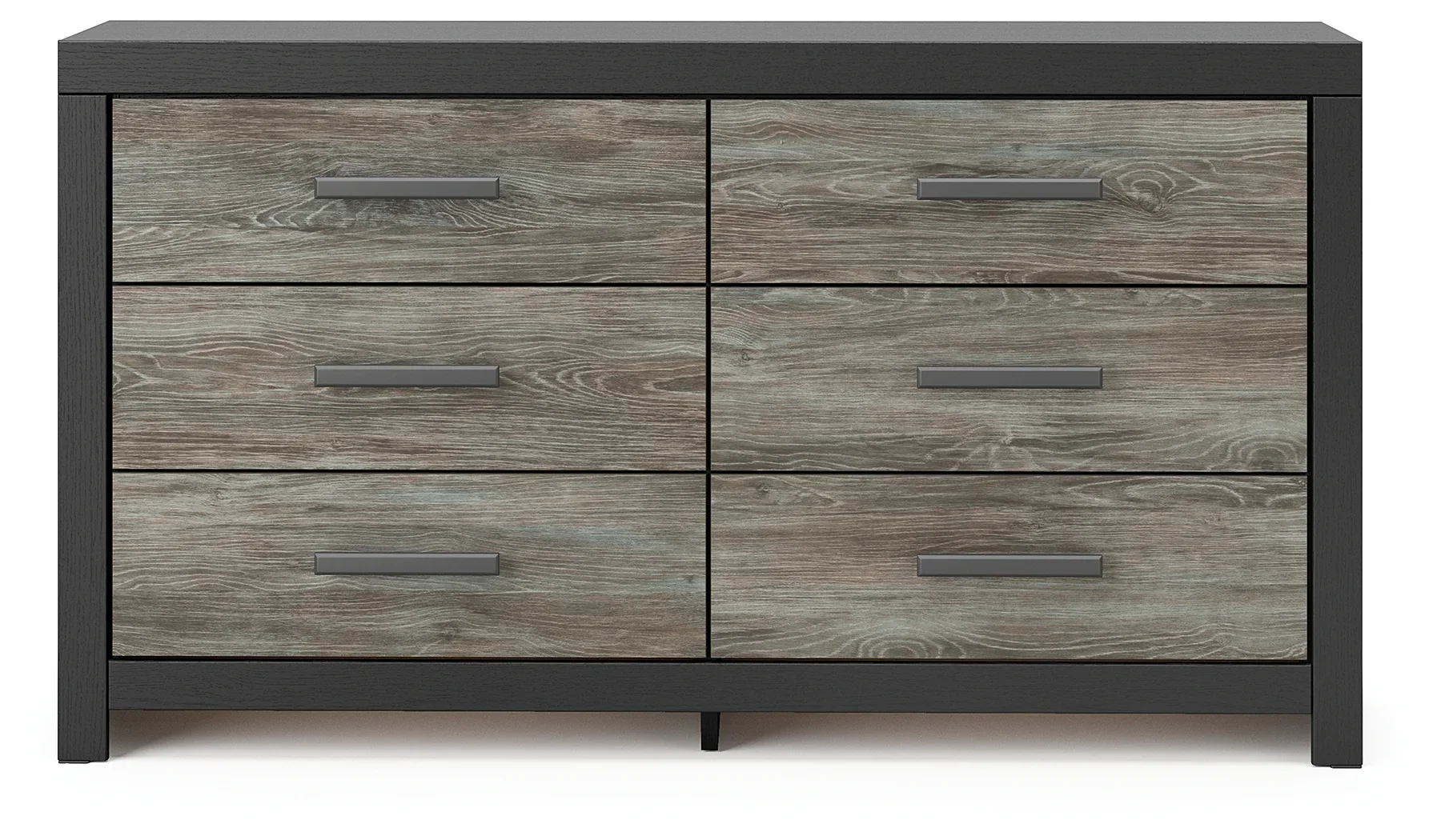 Broachmyn - Six Drawer Dresser - Black / Gray - Image 3