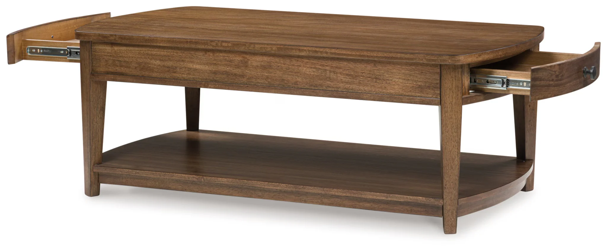 Burkbyer - Brown - Rectangular Cocktail Table - Image 2