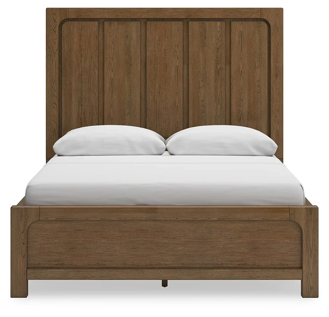 Cabalynn - Light Brown - Queen Panel Bed With Storage - Image 6