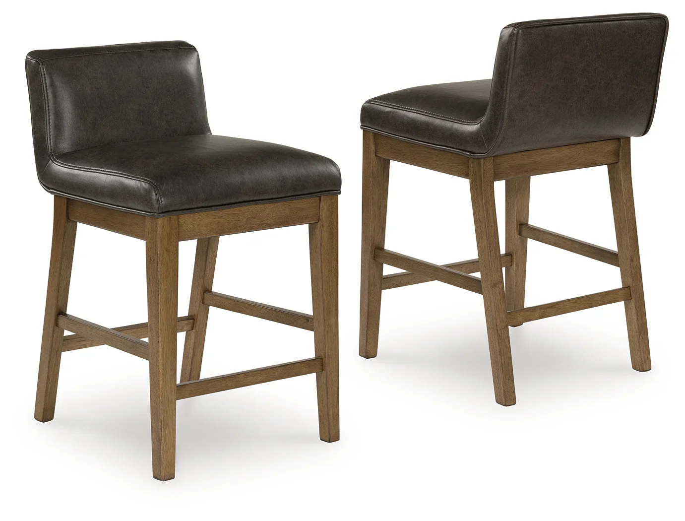 Cabalynn - Two-tone Brown - Upholstered Barstool (Set of 2) - Image 3