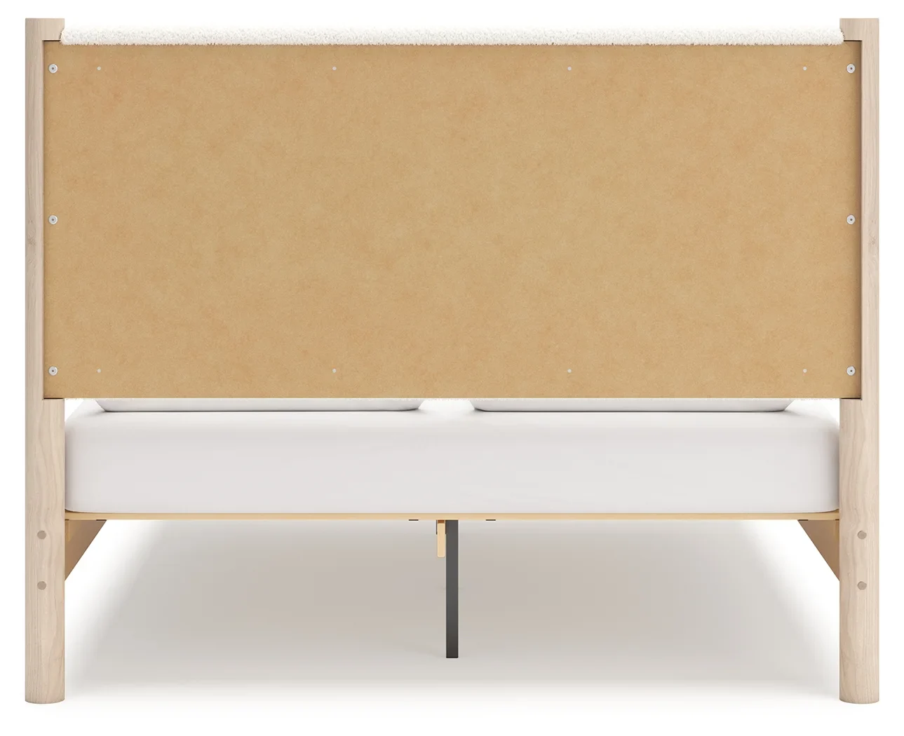 Cadmori - Two-tone - Queen Upholstered Panel Bed - Image 6