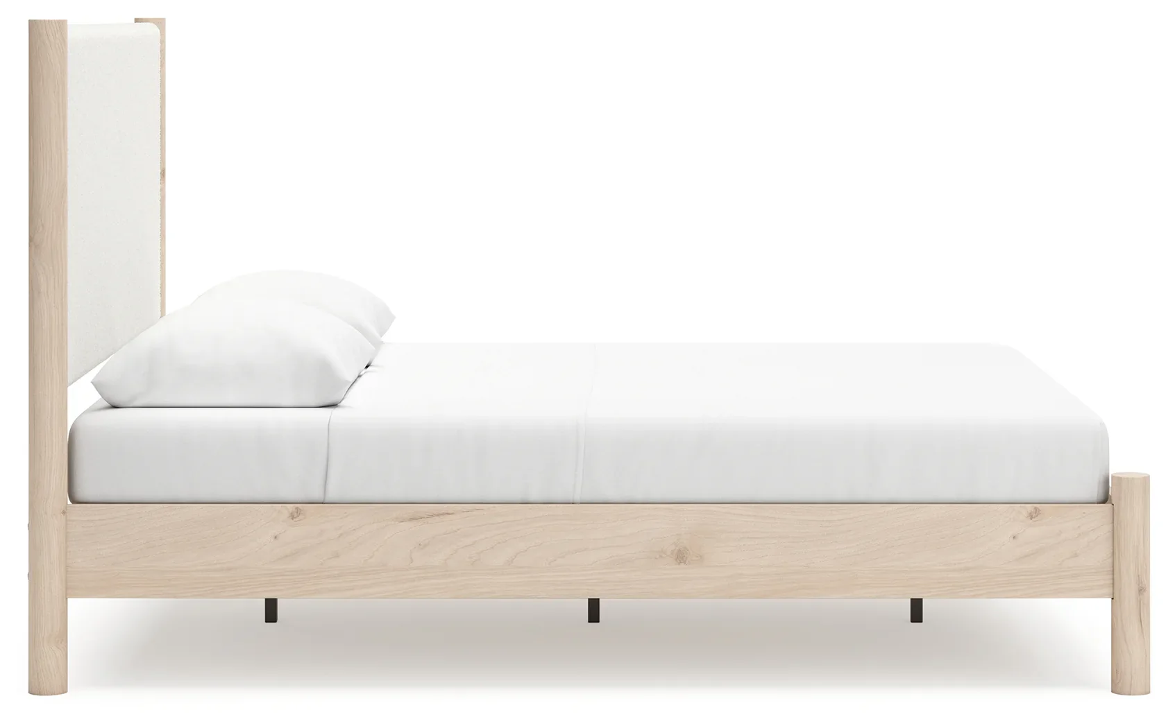 Cadmori - Two-tone - Queen Upholstered Panel Bed - Image 8