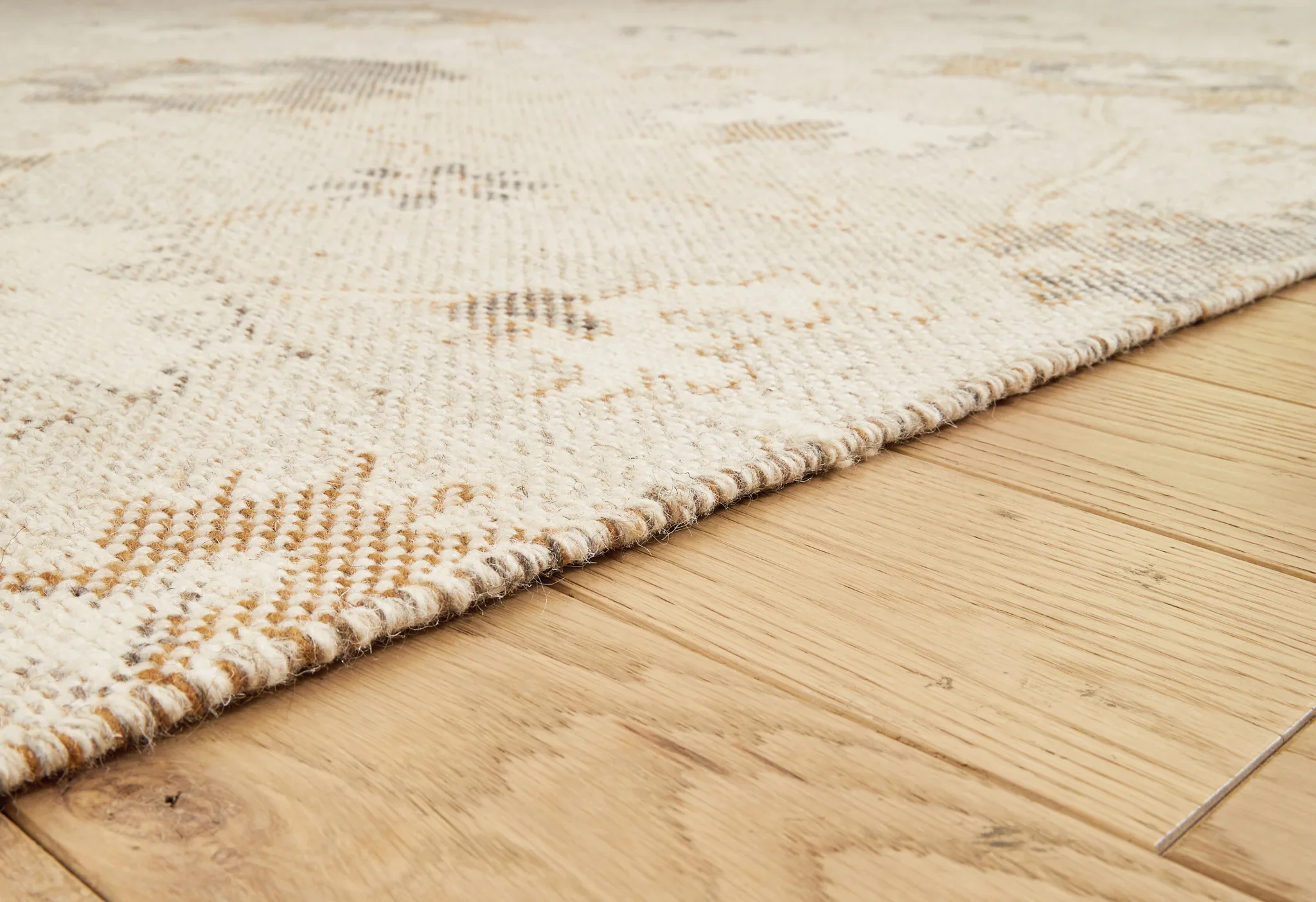 Calkin - Linen / Gray / Caramel - Large Rug - 8' x 10' - Image 3