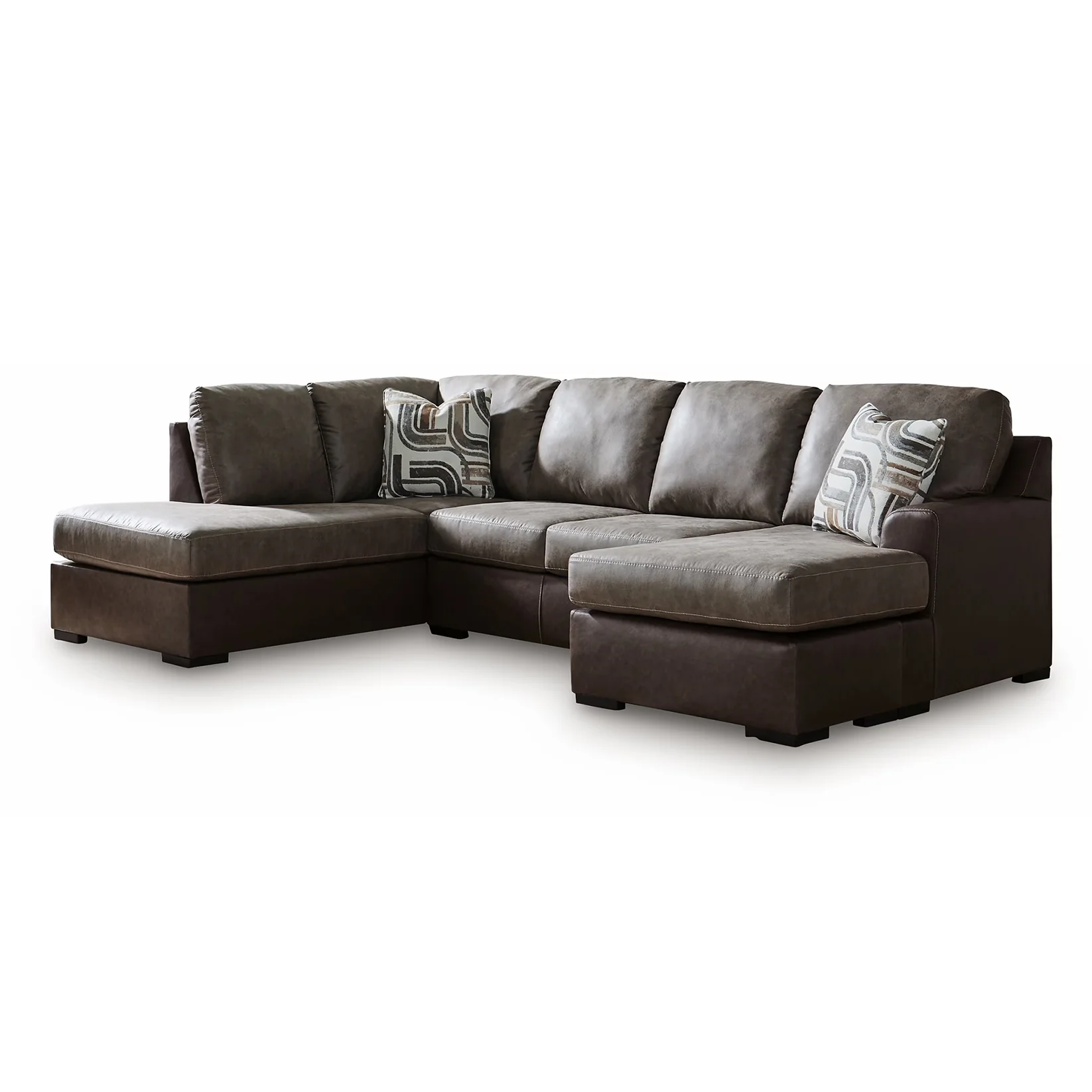 Castille Way - 2-Piece Sectional With LAF Corner Chaise - Fossil