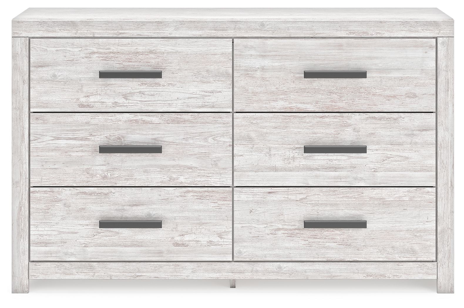 Cayboni - Whitewash - Six Drawer Dresser - Image 3