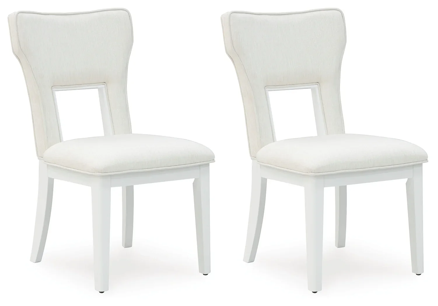 Chalanna - White - Dining Upholstered Side Chair (Set of 2) - Image 2
