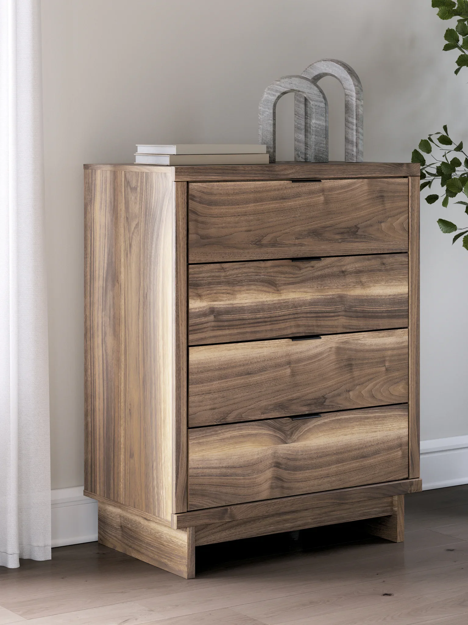 Chirason - Brown - Four Drawer Chest - Image 10