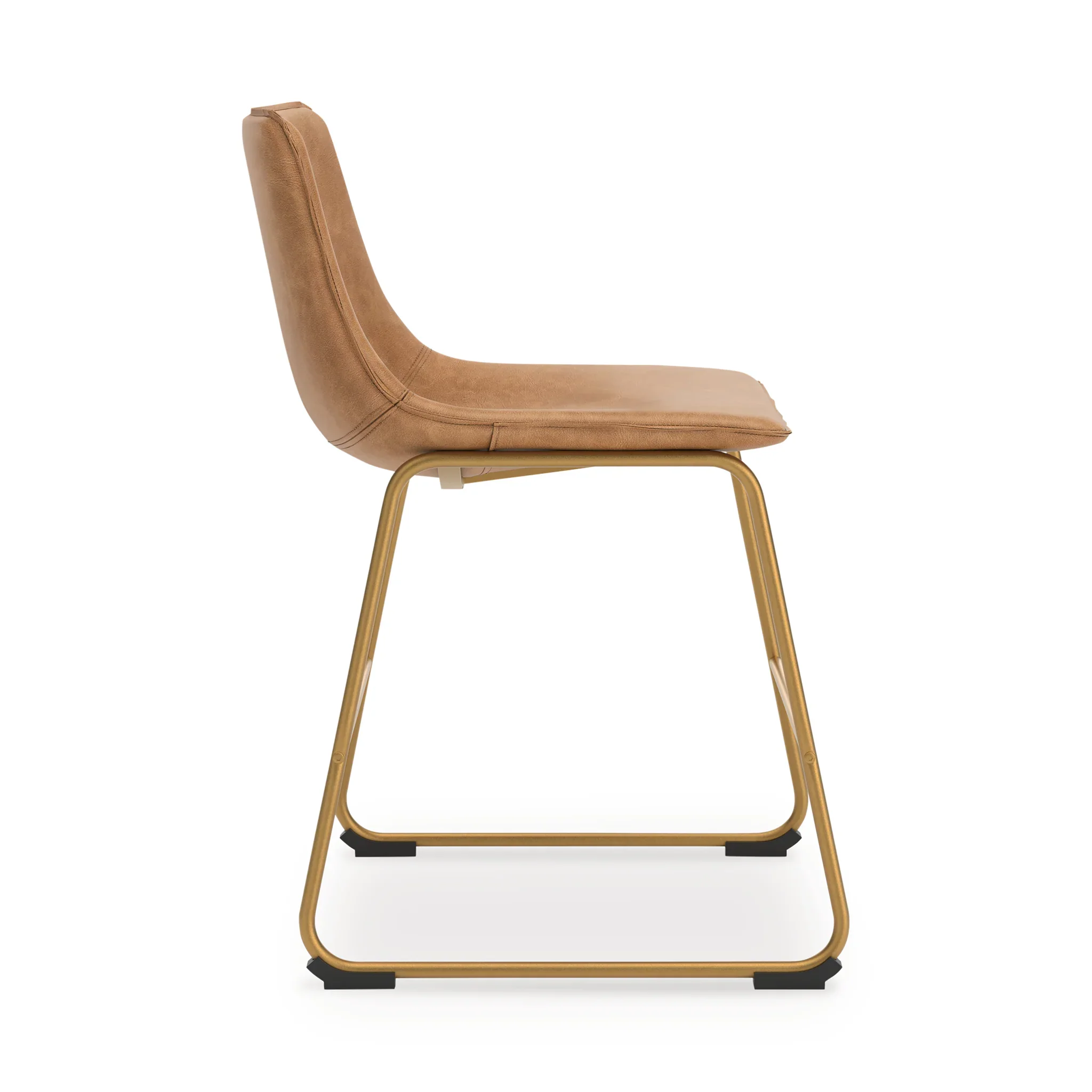 Ciabori - Toast / Gold - Dining Upholstered Side Chair (Set of 2) - Image 4