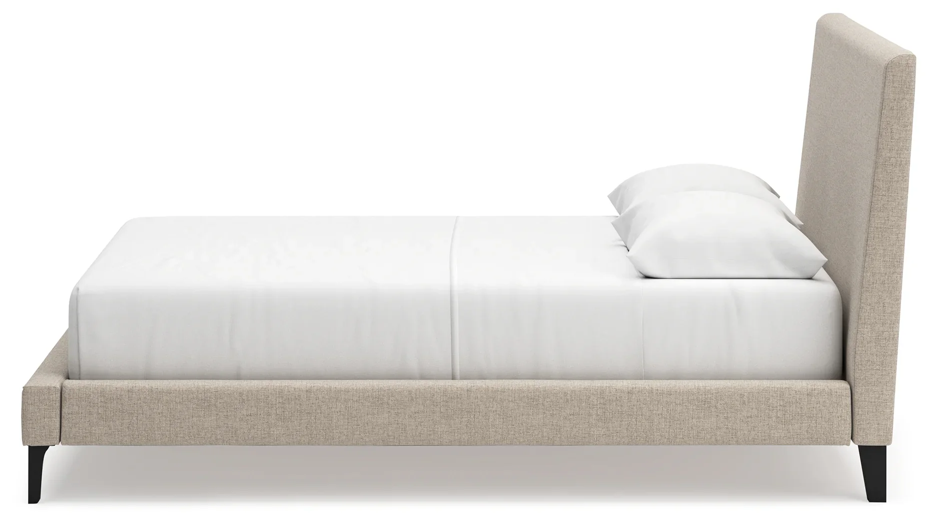 Cielden - Soft Gray - Queen Upholstered Bed With Roll Slats - Image 7