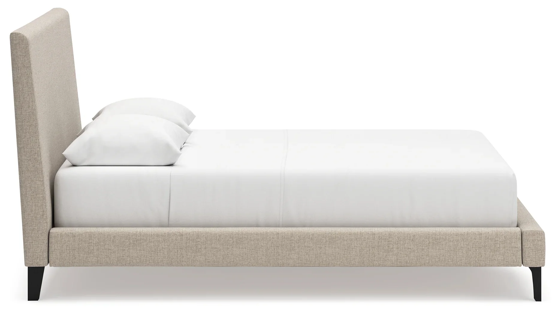 Cielden - Soft Gray - Queen Upholstered Bed With Roll Slats - Image 8