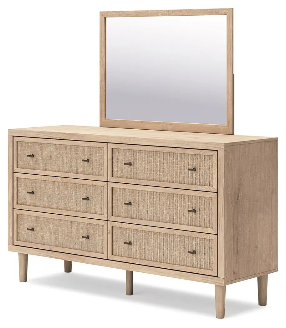 Cielden - Two-tone - Dresser And Mirror - Image 4
