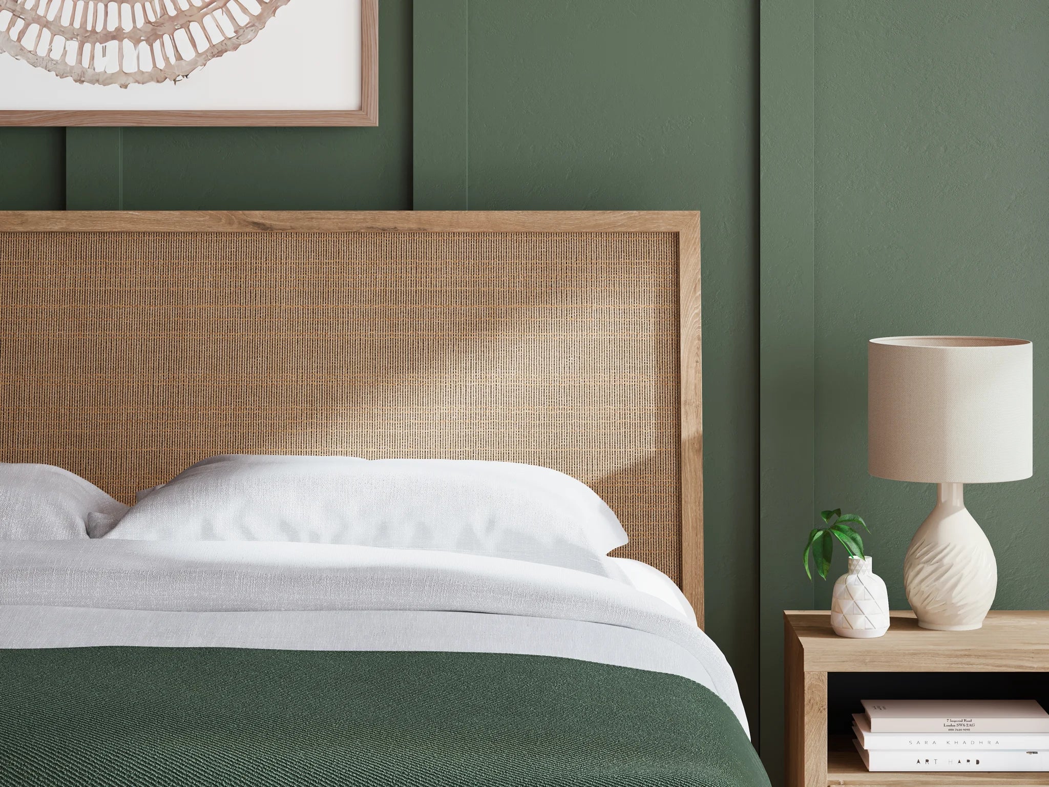 Cielden - Two-tone - King Panel Bed - Image 9