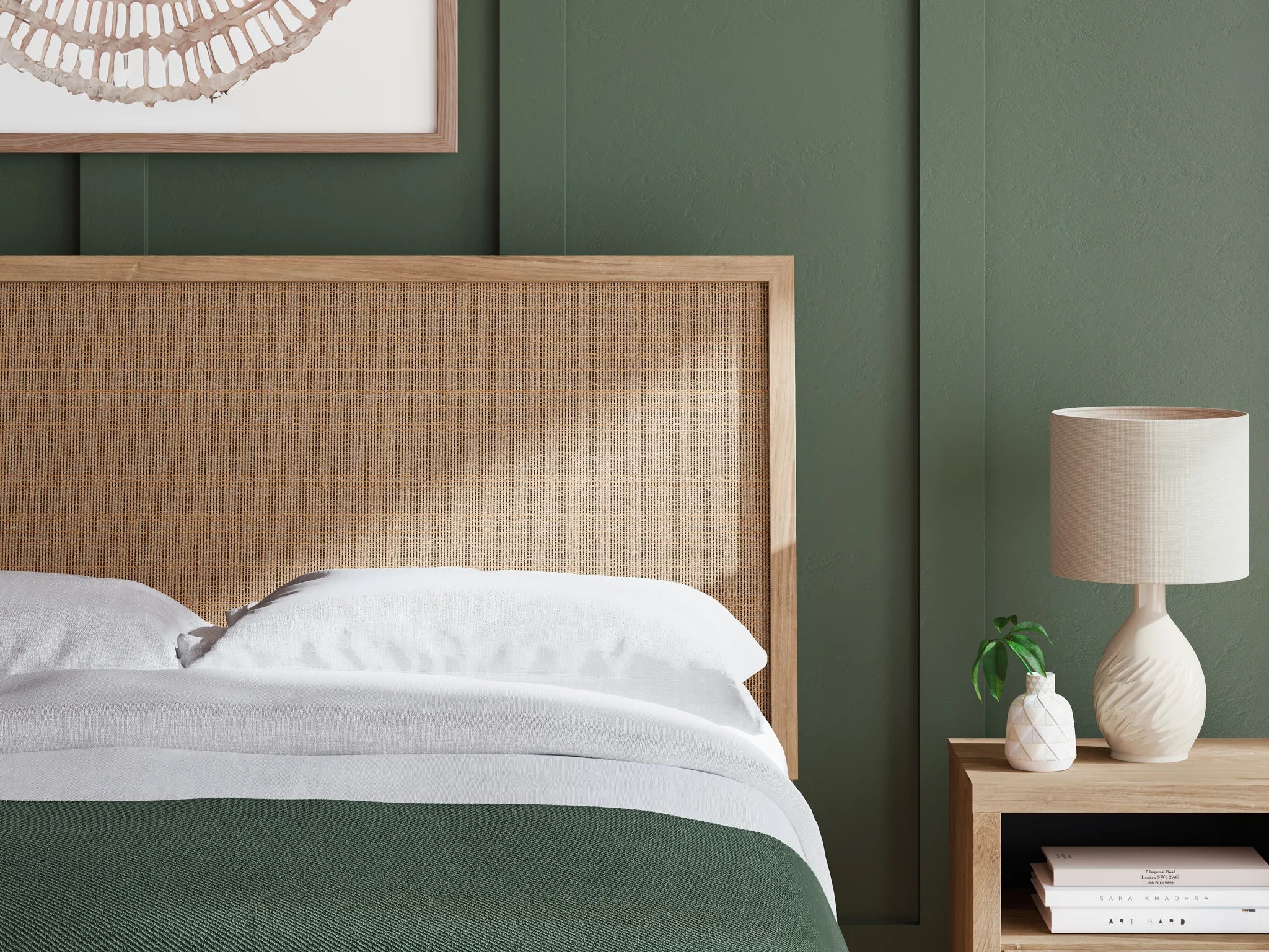 Cielden - Two-tone - Queen Panel Bed - Image 9