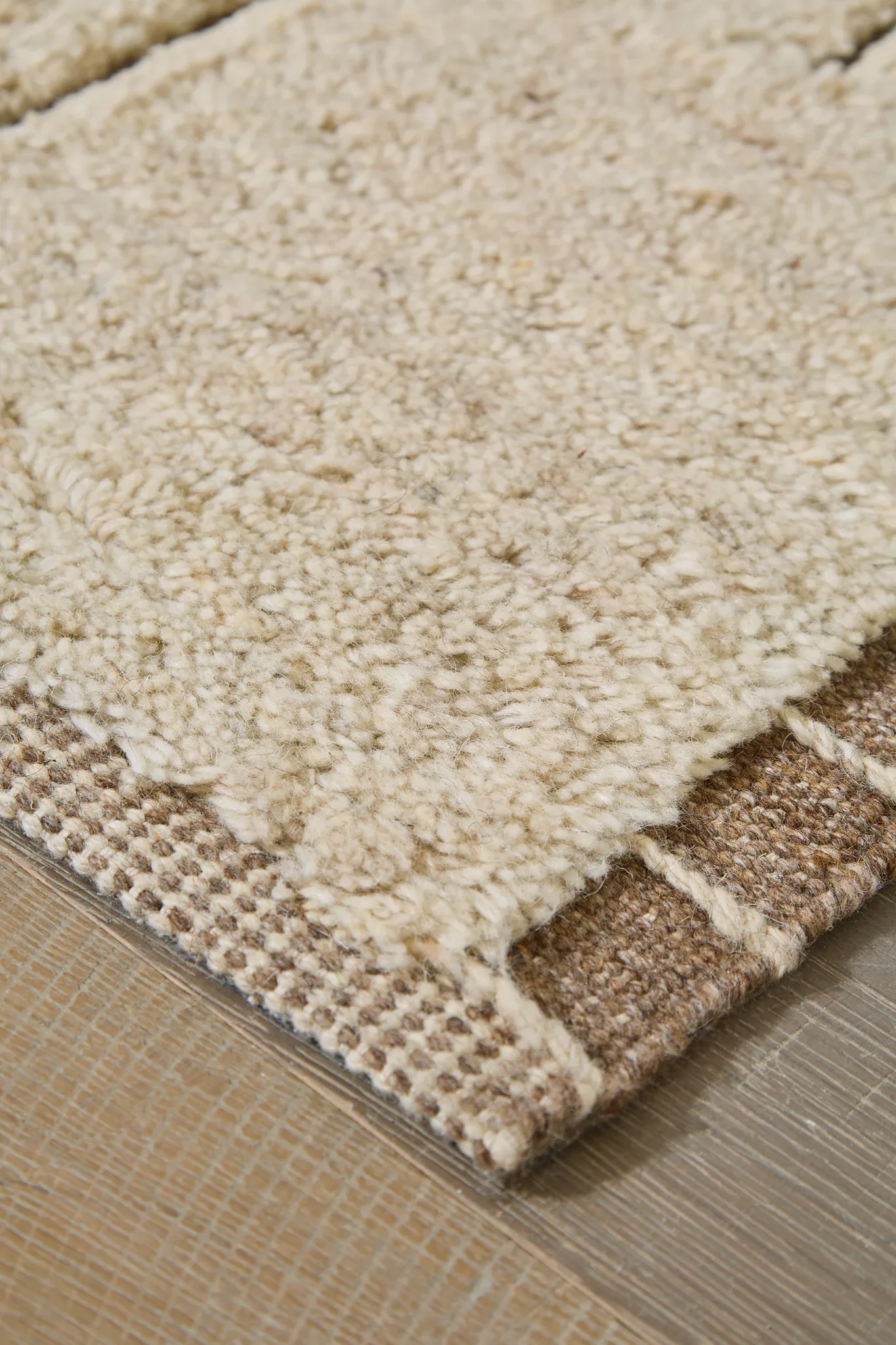 Clayman - 9' x 12' Rug - Beige / Brown - Image 3