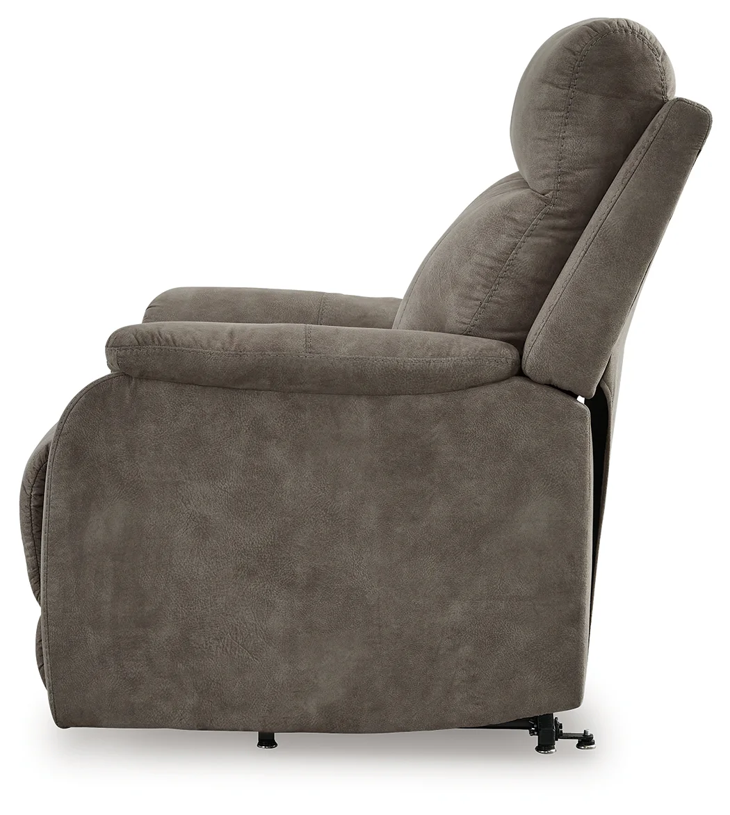 Crestmeade - Fossil - Power Lift Recliner - Image 3