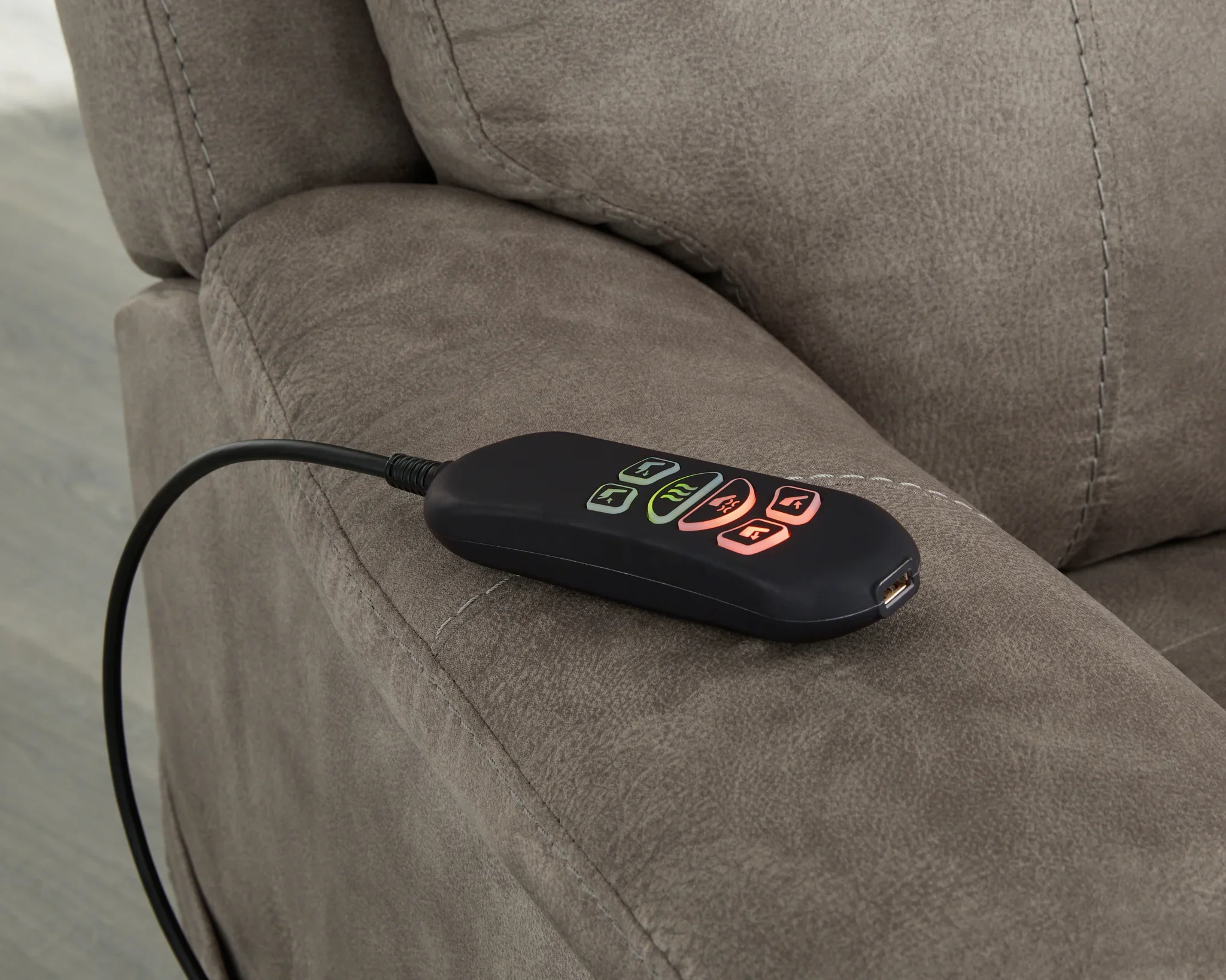 Crestmeade - Fossil - Power Lift Recliner - Image 5