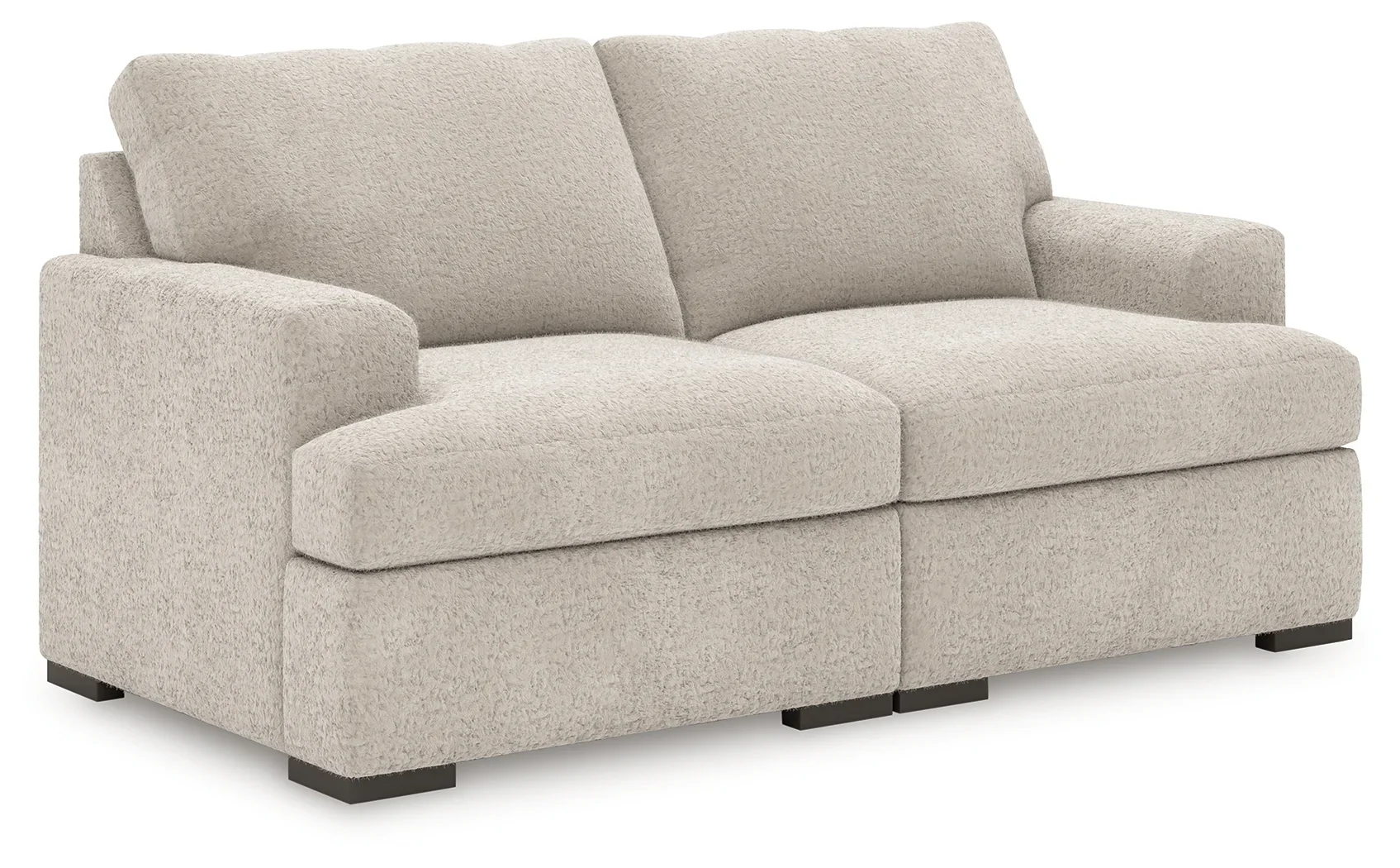 Cuddle Plush - Arctic - 2-Piece Sectional - Image 4