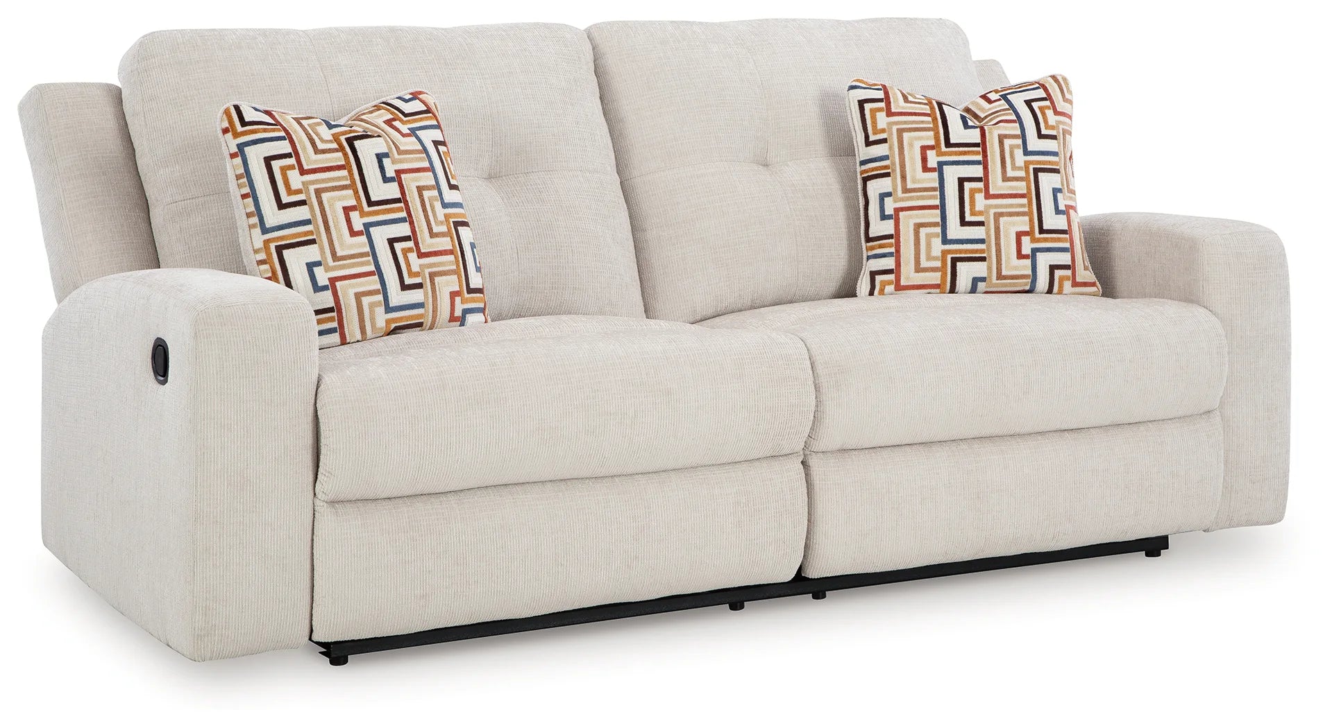 Danum - Stone - 2 Pc. - Reclining Sofa, Reclining Loveseat - Image 2
