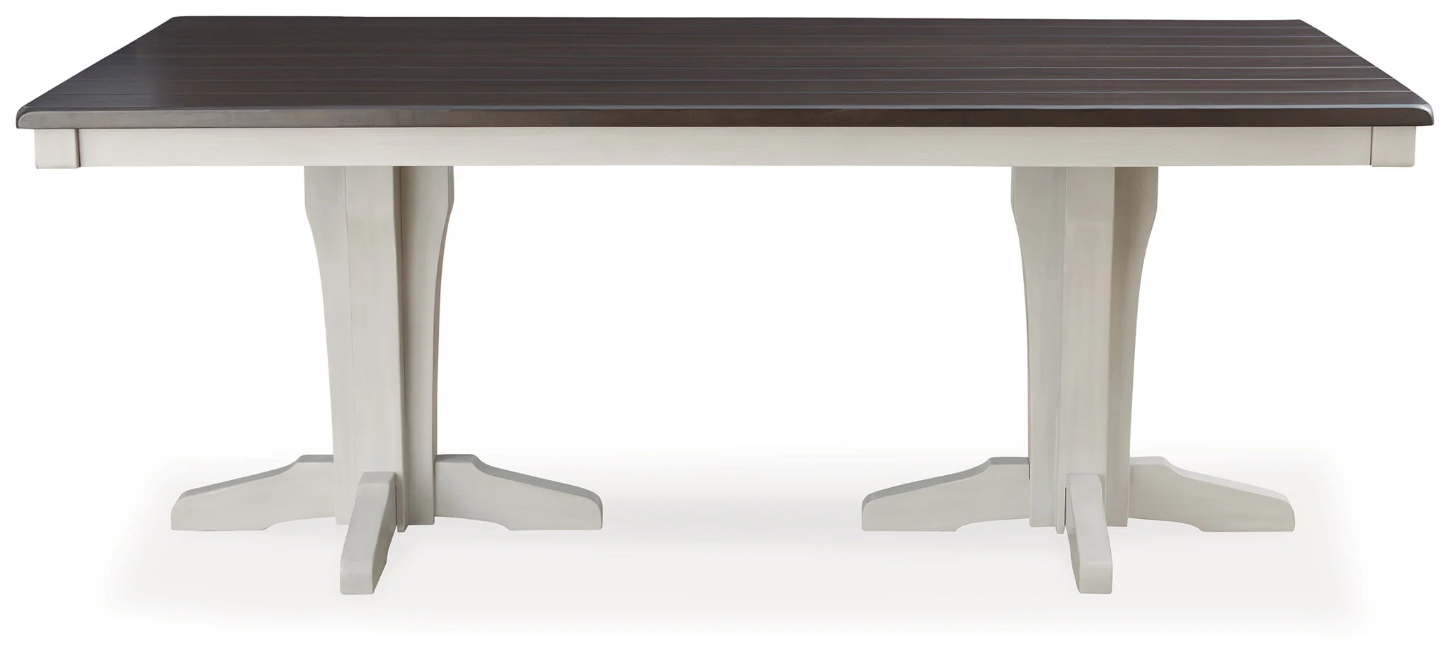 Darborn - Gray / Brown - 7 Pc. - Dining Table, 4 Side Chairs, Bench - Image 4