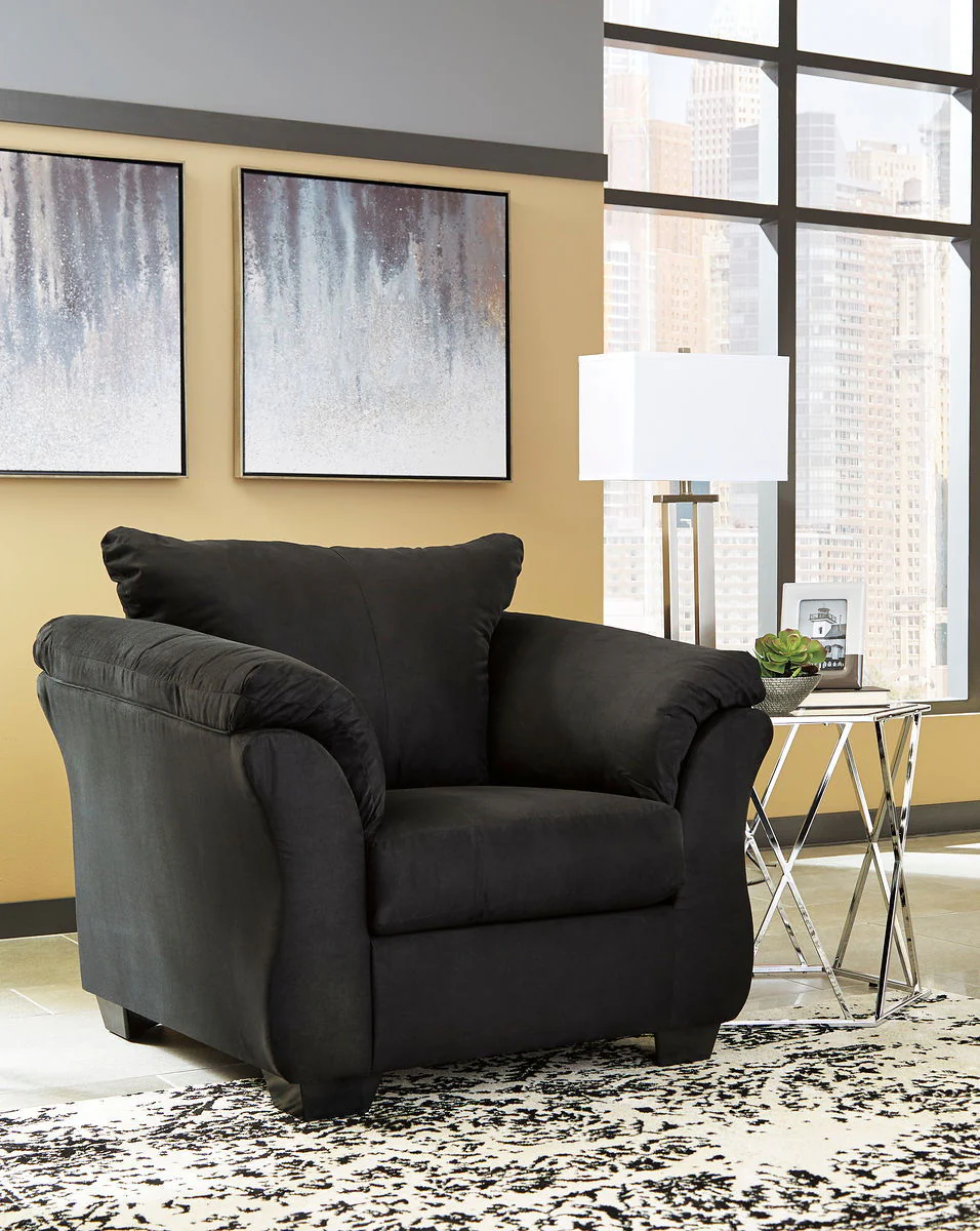 Darcy - Black - Chair - Image 2