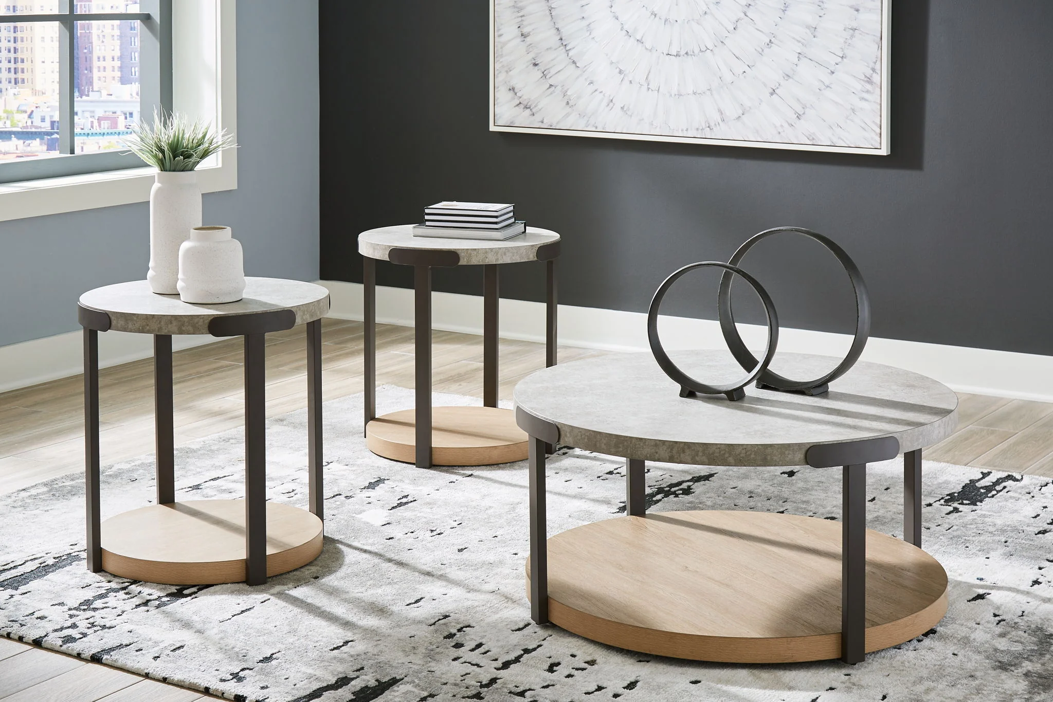 Darthurst - Light Brown - Occasional Table Set (Set of 3) - Image 2
