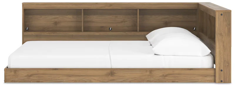 Deanlow - Honey - Full Bookcase Storage Bed - Image 5