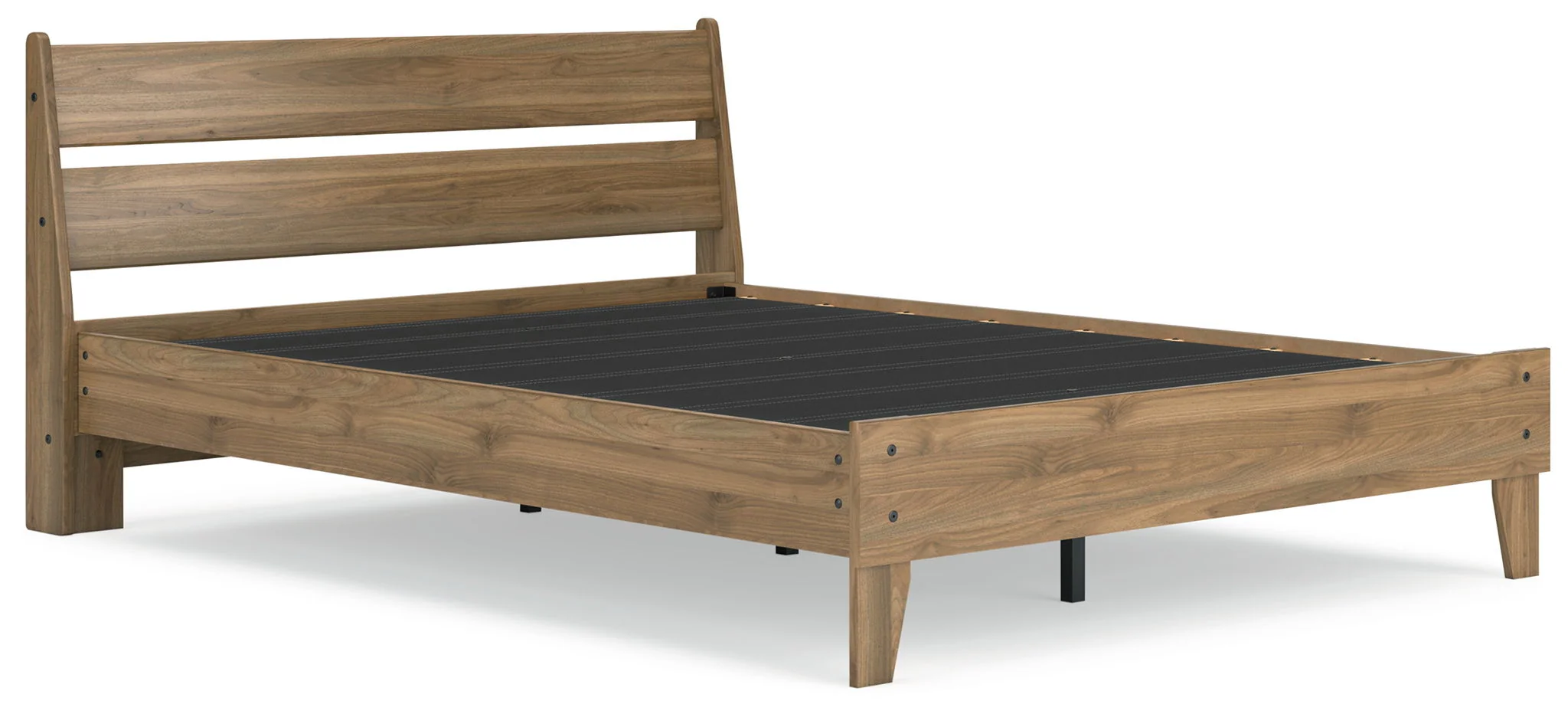 Deanlow - Honey - Queen Platform Panel Bed - Image 3