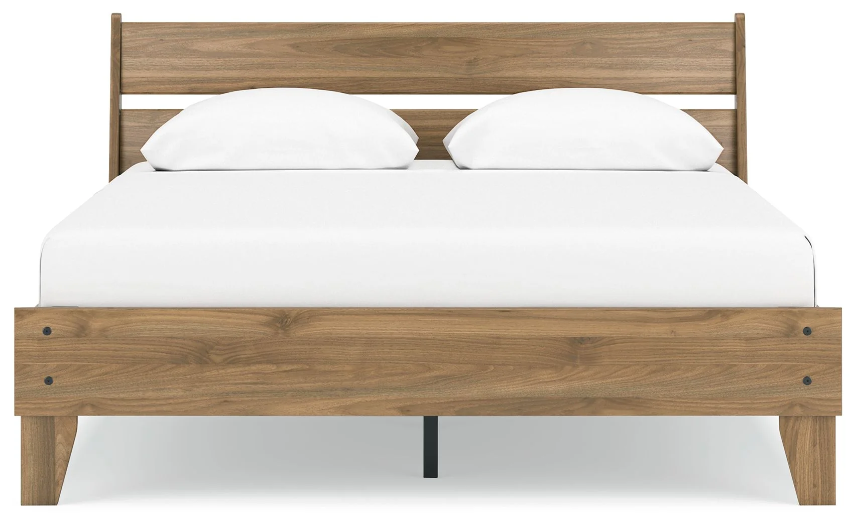 Deanlow - Honey - Queen Platform Panel Bed - Image 5